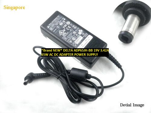 *Brand NEW* 65W AC DC ADAPTER DELTA 19V 3.42A ADP65JH-BB POWER SUPPLY - Click Image to Close